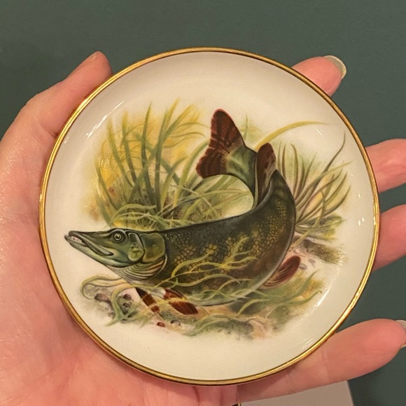 Vintage Kaiser fish trinket dish/plate West Germany - Picture 3 of 4